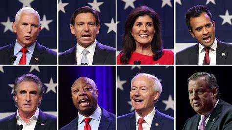 Milwaukee GOP presidential debate: RNC announces 8 candidates have ...