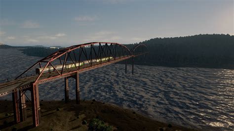 Iron girder bridge : CitiesSkylines