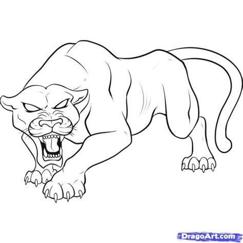 Panther coloring, Download Panther coloring for free 2019