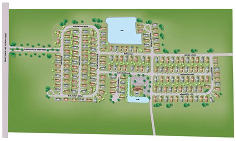 Site Plan - Summerfields West