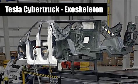 The New Tesla Cybertruck Exoskeleton Is Leaked From the Factory - What ...