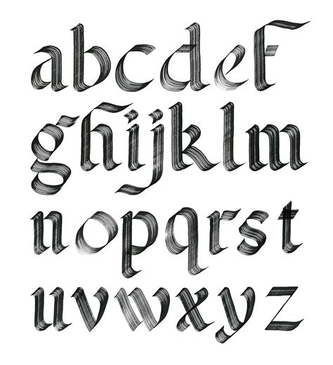 Calligraphy Alphabet :: Behance