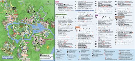 Animal Kingdom Map Walt Disney World - Updated July 2022!