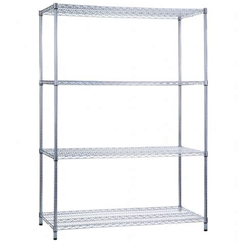 Shelving Unit 24 x 48 x 72, Wire Shelves (w/o Casters) | Wire Laundry ...