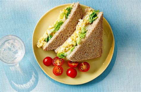 Coronation egg mayonnaise sandwich | Tesco Real Food