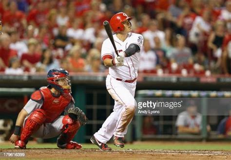 Shin-Soo Choo of the Cincinnati Reds hits a home run in the 4th... News ...