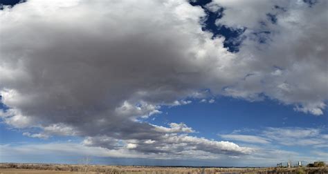 Panoramic Darker Stratus Clouds in the Late Afternoon, 2013-03-21 ...