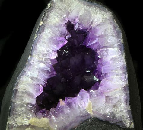 10.7" Dark Amethyst Geode From Brazil - 40 lbs For Sale (#34441 ...