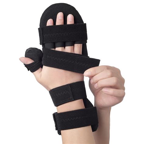 Stroke Resting Hand Splint by Sylong - Carpal Tunnel Wrist Brace Night ...