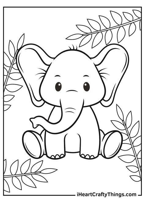 50 best ideas for coloring | Baby Animals Coloring Pages