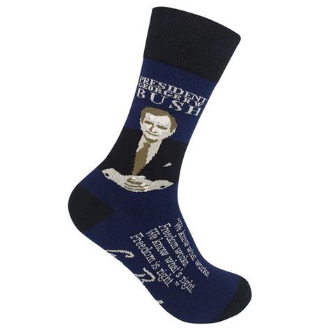 President George H.W. Bush Tribute Socks Unisex Crew Sock - Johns Crazy ...