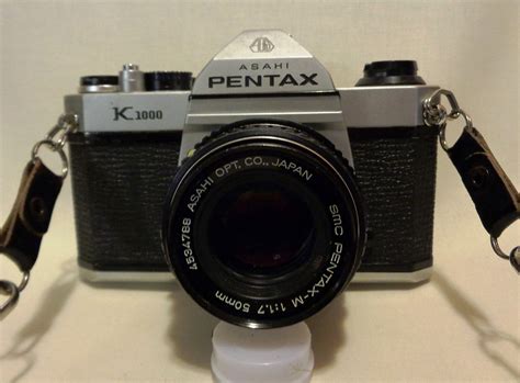 Buy Pentax K1000 Manual Focus SLR Film Camera with Pentax 50mm Lens ...