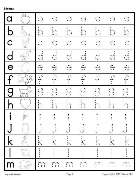 99 Best Free printable alphabet worksheets ideas | preschool worksheets ...