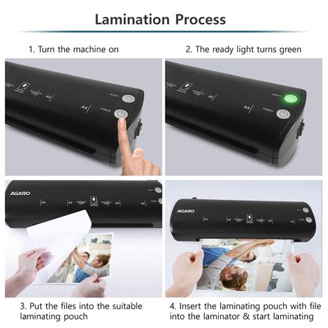 Buy AGARO Signature A4 Lamination/Laminating Machine with 5 Free ...