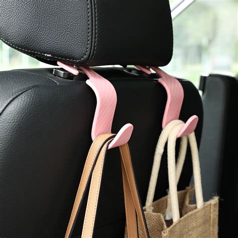 Amazon.com: MAPLEROSE 2PCS Car Hook Purse Holder for Car Hooks for ...