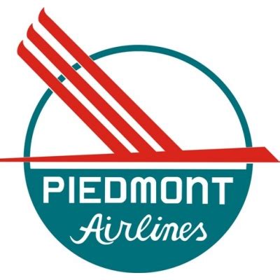 Piedmont Airlines Aircraft Decal/Logo 10''diameter!