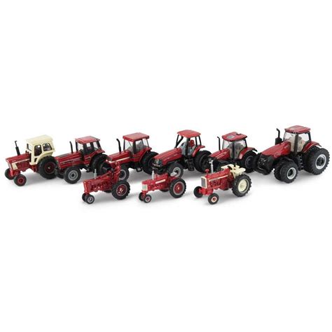 ERTL 1/64 Limited Edition 9 Piece Tractor Set, ERTL 75th Anniversary ...