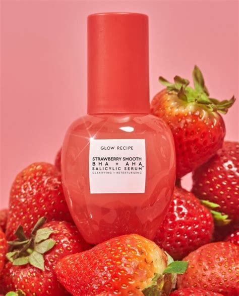 Glow Recipe Strawberry Smooth BHA + AHA Salicylic Acid Serum - Glamour ...