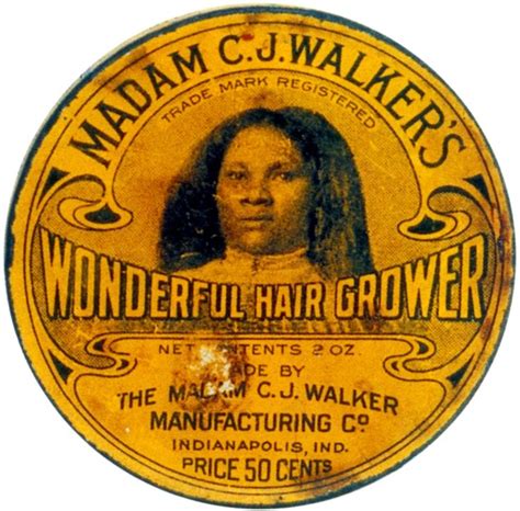 Madam C.J. Walker's Wonderful Hair Grower Poster Print by Science ...