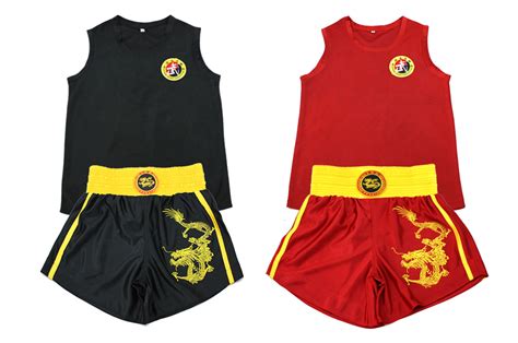 Chinese Sanda Boxing Uniform - Dragon, Hua Xin - ChinaTown-Shop