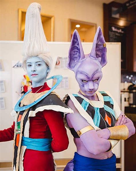 Whis and Beerus cosplay by sargentsammy on DeviantArt