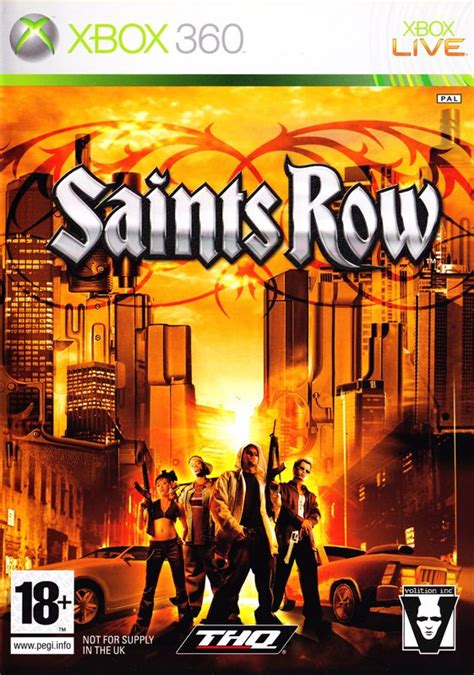 Saints Row (2006) Xbox 360 box cover art - MobyGames