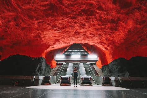 Stockholm Metro Art: 8 Best Metro Stations To Visit - Hand Luggage Only ...