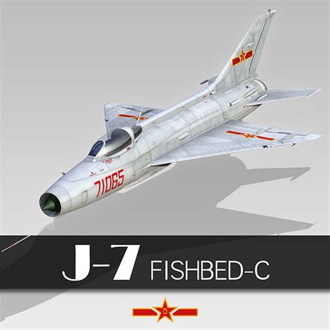 Chengdu J-7 3D model | CGTrader