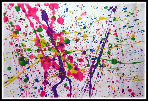 PLATEAU ART STUDIO: Jackson Pollock-Splatter paint