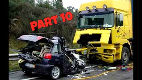 Brutal CAR & TRUCK CRASH 2016 - Crazy Auto Accident Compilation Part.10 ...