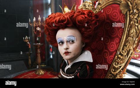 HELENA Bonham Carter, Alice in Wonderland, 2010 Fotografía de stock - Alamy