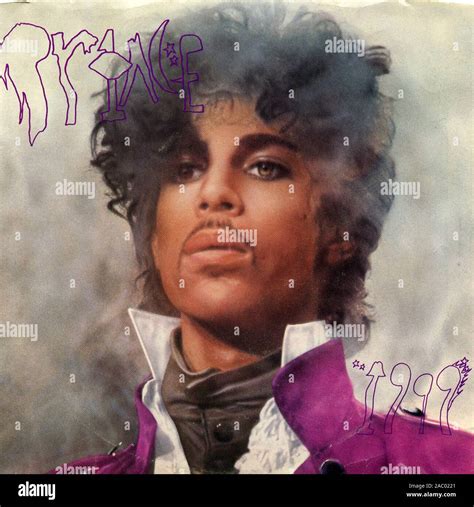 Prince - 1999 - Vintage vinyl album cover Stock Photo - Alamy