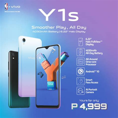 vivo Y1s now available in the Philippines » YugaTech | Philippines Tech ...