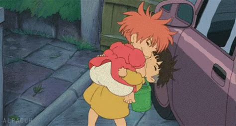 Ponyo Nuzzle GIF - Ponyo Nuzzle Snuggle - Discover & Share GIFs