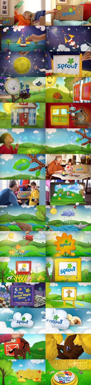 Parents and Kids Share Together: Sprout Pitch Idents (2009)