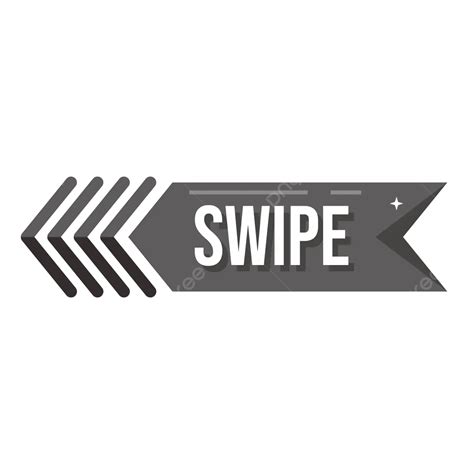 Swipe Icon Design Vector, Swipe, Swipe Icon, Sign PNG and Vector with ...