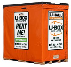 U-Haul: U-Box Moving and Storage container 8x5x7