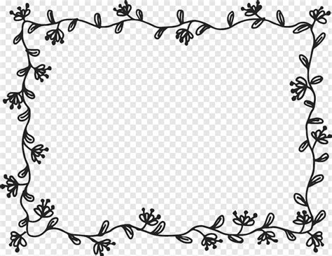 Floral Pattern, Floral Border, Floral Border Designs, Rectangle Outline ...