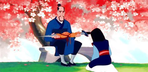 animated-disney-gifs: harleyquinnstuff-posts: Mulan (1998) Ending Scene