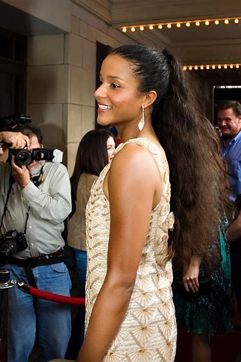 Actress Sydney Tamiia Poitier, daughter of actor Sir Sidney Poitier and ...