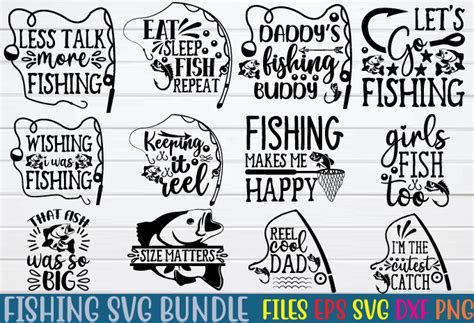 Fishing Svg Bundle t shirt template - Buy t-shirt designs | Fishing svg ...