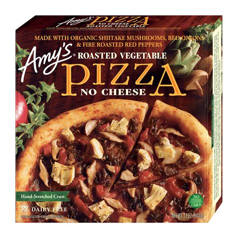 Amy's Kitchen Vegan Roasted Vegetable Pizza - Full Size, 12oz Box ...