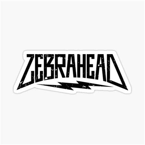 "ZEBRAHEAD BAND" Sticker for Sale by Artnimasi | Redbubble