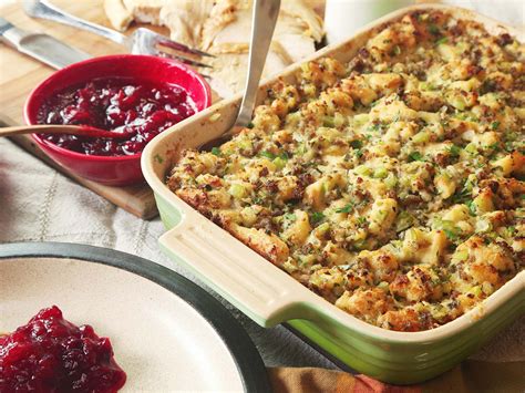 Classic Sage and Sausage Stuffing (Dressing) Recipe