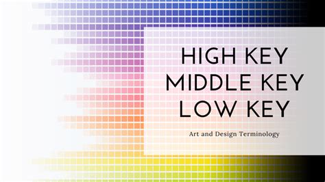 Wat zijn High, Middle en Low Key kleuren? | Impact Summit