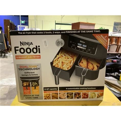 NINJA FOODI 2 BASKET AIR FRYER