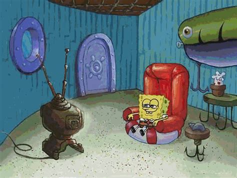 SpongeBob Watches Himself on TV | SpongeBob Watching TV | Know Your Meme