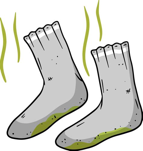 Smelly Sock Clipart Image