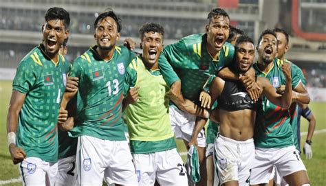 New Age | Bangladesh return to int’l football with win