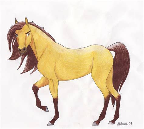 Spirit_by_Moto_Princess | Spirit the horse, Spirit drawing, Spirited art